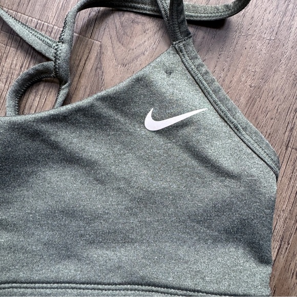 Nike Women's Indy Olive Strappy Sports Bra - Size Small - Picture 5 of 8